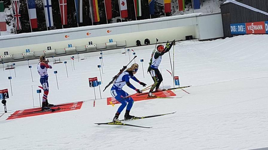 Biathlon, staffetta 4x6 km Italia d'argento a